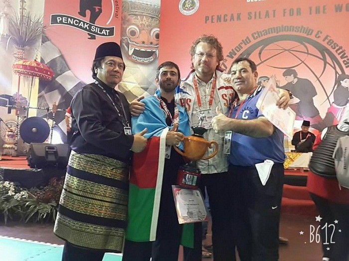 Azerbaijani fighter wins silver at World Pencak Silat Championship 